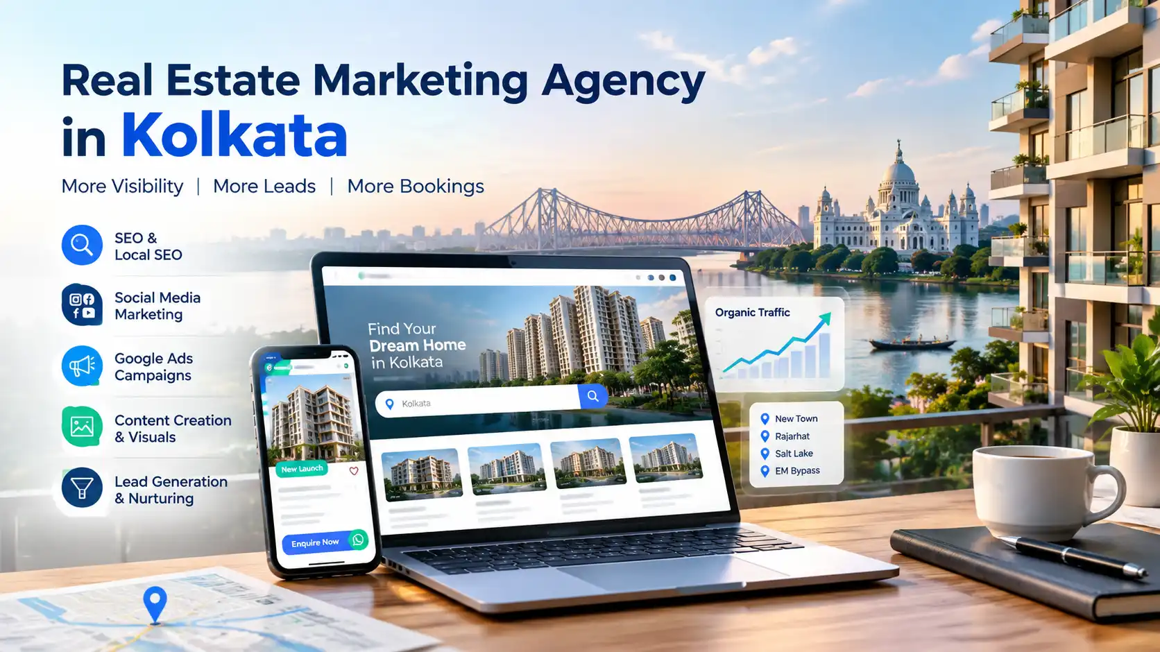 Digital Marketing Agency For Real Estate In Kolkata