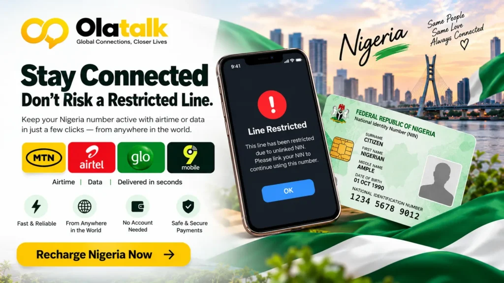 send airtime to nigeria olatalk 